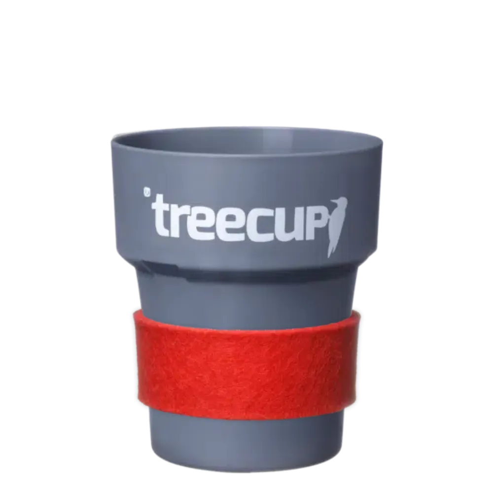 SELBST DESIGNEN // treecup Mehrwegbecher aus Biokunststoff 300ml inkl. Deckel mit Logo - Customer's Product with price 8.89 ID P_dA2704UWjPqz4-54uHU6OT