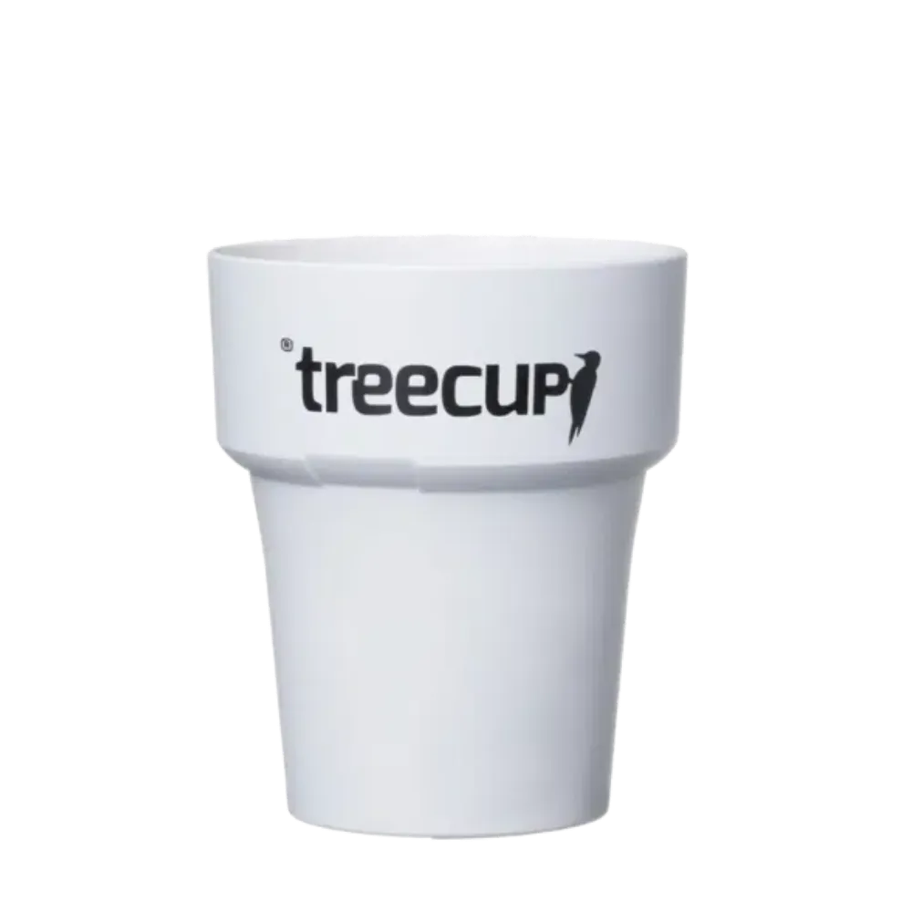 SELBST DESIGNEN // treecup Mehrwegbecher aus Biokunststoff 300ml inkl. Deckel mit Logo - Customer's Product with price 5.90 ID OpZXTVta18PUJTbOSzFcYUD5