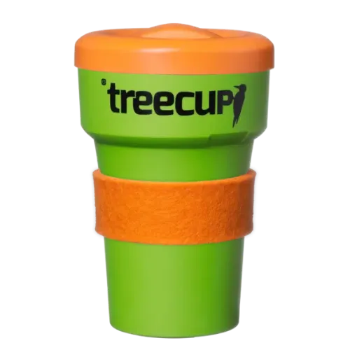 SELBST DESIGNEN // treecup Mehrwegbecher aus Biokunststoff 400ml inkl. Deckel mit Logo - Customer's Product with price 10.48 ID hHIORZmJbPpeTCYcOR-pJYSc