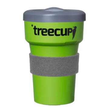 SELBST DESIGNEN // treecup Mehrwegbecher aus Biokunststoff 400ml inkl. Deckel mit Logo - Customer's Product with price 10.48 ID KXxIFn90ydA7RK-_oRY25WjO