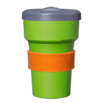 SELBST DESIGNEN // treecup Mehrwegbecher aus Biokunststoff 400ml inkl. Deckel ohne Logo - Customer's Product with price 9.89 ID 8OQxuYZY4exCCP3vMpMC1GcJ