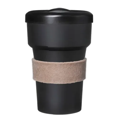 SELBST DESIGNEN // treecup Mehrwegbecher aus Biokunststoff 400ml inkl. Deckel ohne Logo - Customer's Product with price 9.89 ID crmWBzdR18XGzjLdd6iJKOyu