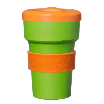 SELBST DESIGNEN // treecup Mehrwegbecher aus Biokunststoff 400ml inkl. Deckel ohne Logo - Customer's Product with price 9.89 ID 4xhiXw8cX5zYNUANbofjSSai