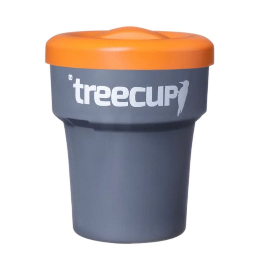 2 x treecup Mehrwegbecher - 300 ml inkl. Deckel mit Logo